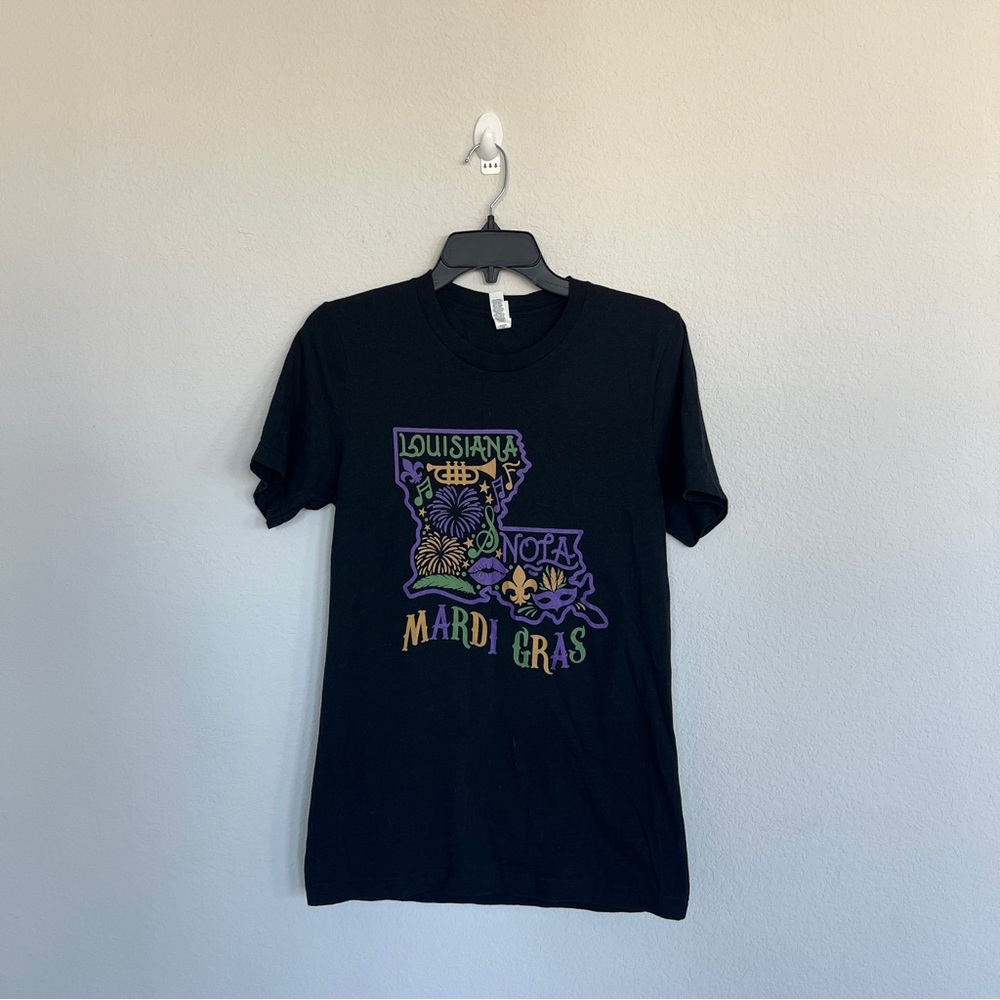 Mardi Gras Louisiana Women’s Tee Size Small